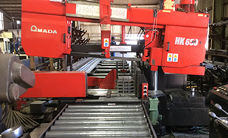 AMADA 形鋼切断用バンドソー HK650